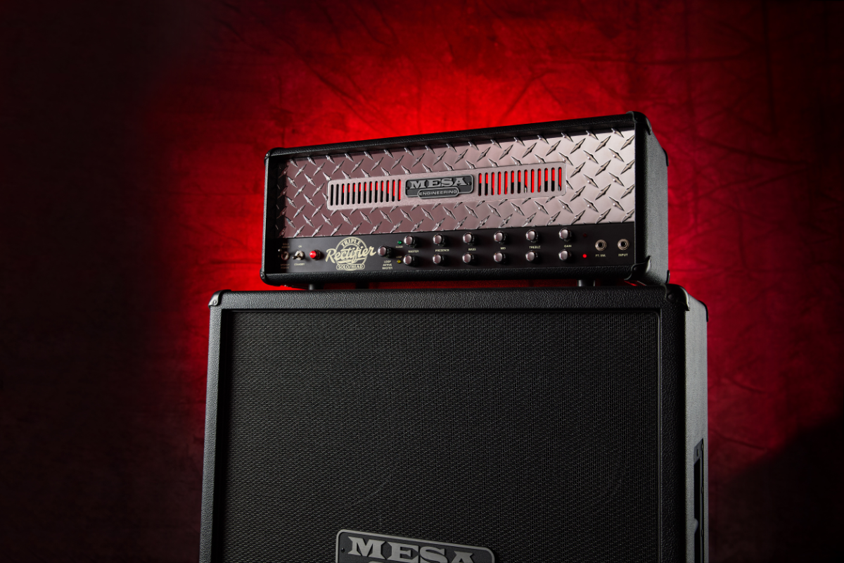 The MESA/Boogie 90s Triple Rectifier Standard returns as a handcrafted 150-watt tube amplifier from Petaluma, California.