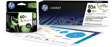 Original HP inkjet print cartridges promises reliable printing performance