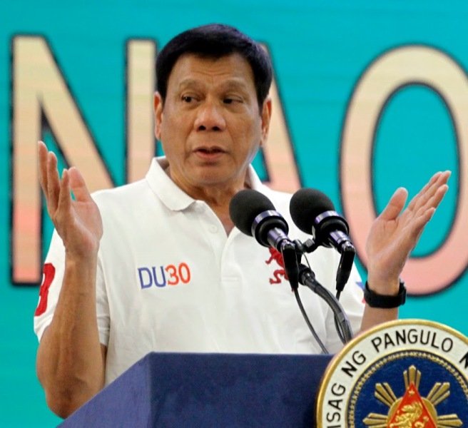 Duterte threatens martial law-like enforcement