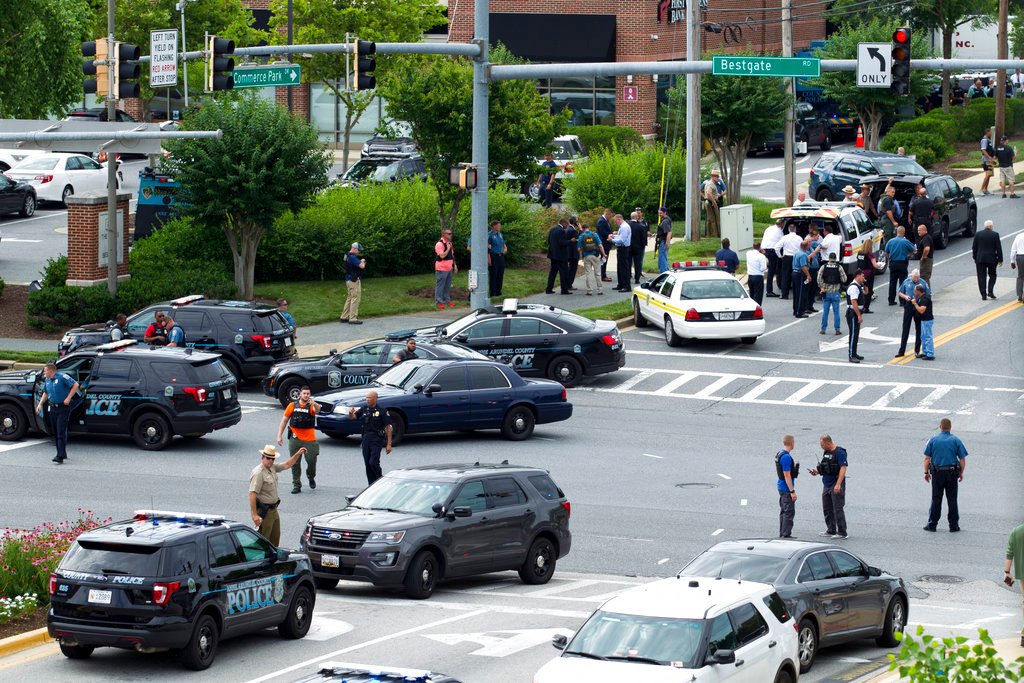 Unnamed Gunman Kills Five at Maryland Newspaper Office