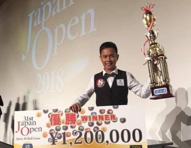 Lee Vann Corteza Wins Japan Open