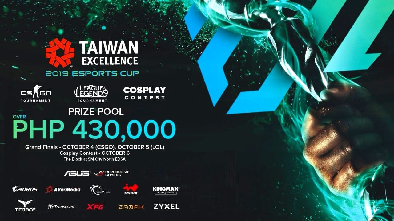 All the best gaming gears and devices at the 2019 Taiwan Excellence eSports Cup
