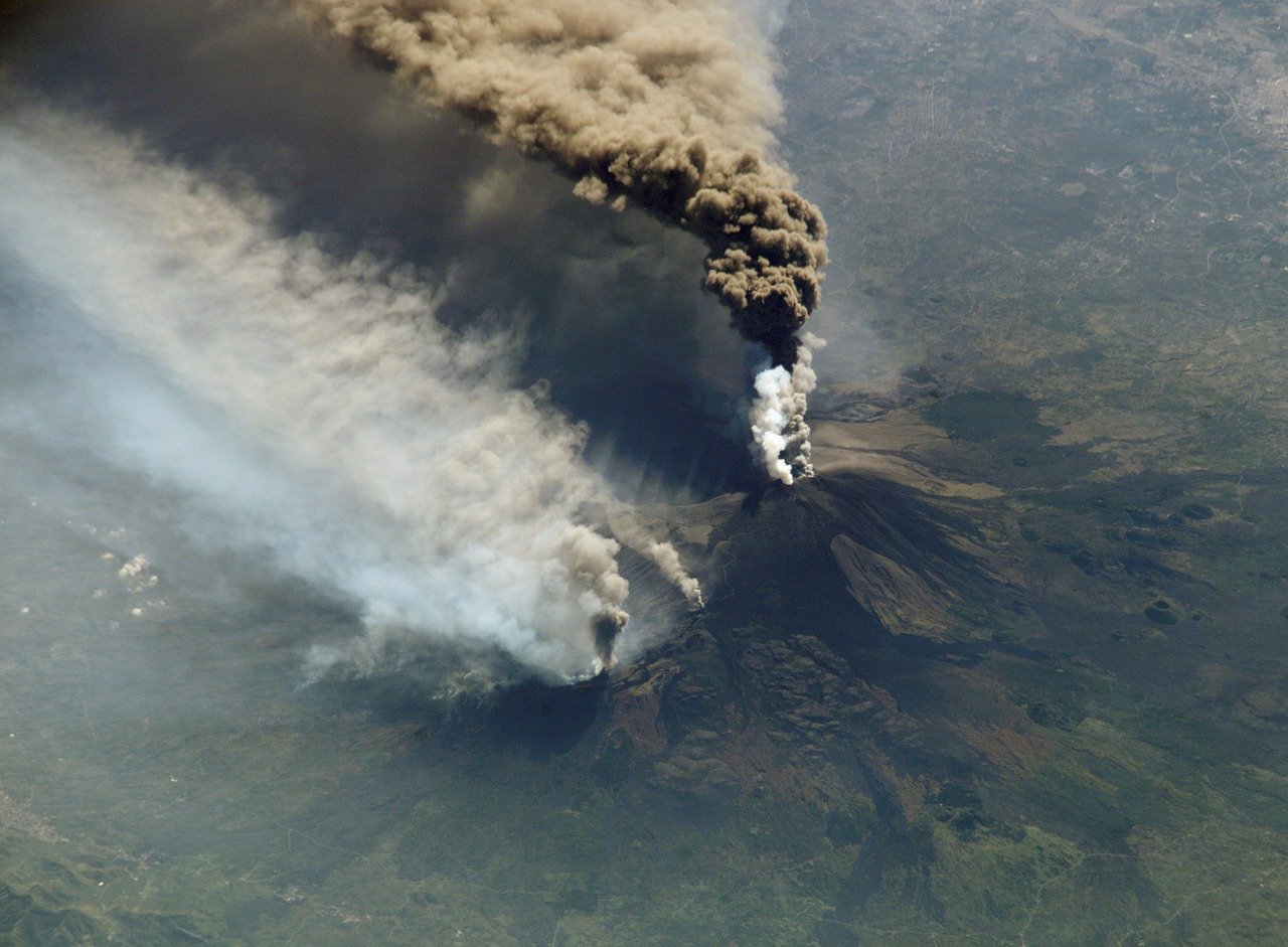 Indonesia’s Anak Krakatau volcano shoots ash, lava