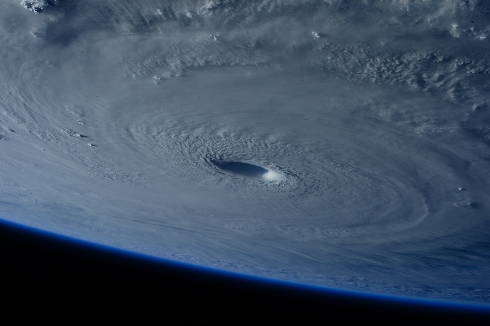 hurrican, storm, weather [Photo by NASA on Unsplash]