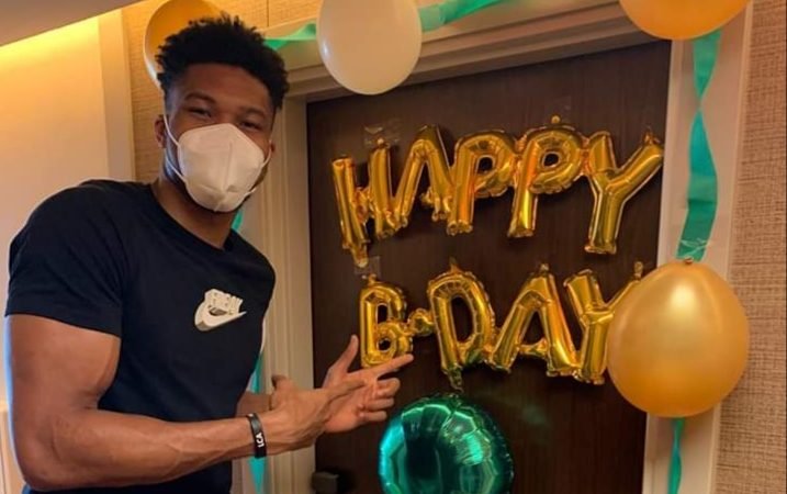 NBA: Giannis surprises older brother Thanasis during birthday inside ‘bubble’