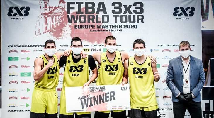 Liman wins FIBA 3×3 World Tour Europe Masters 2020