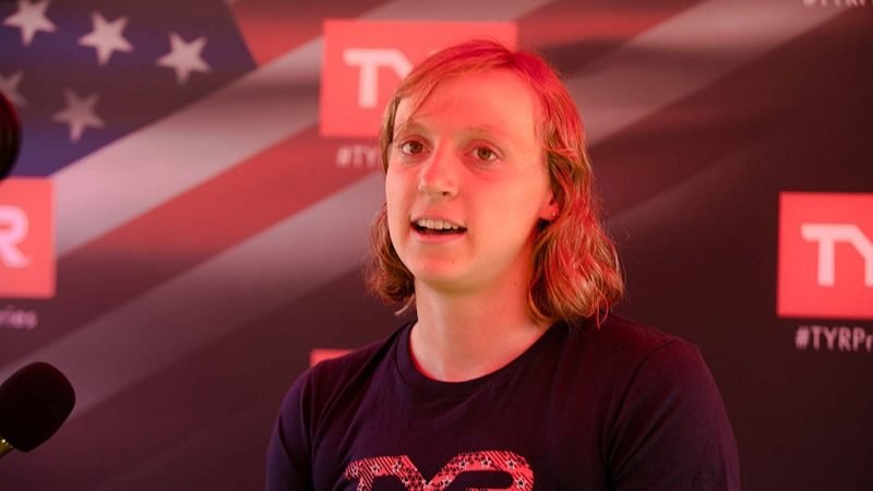 Ledecky targets 2028 Olympics after bagging 7th gold