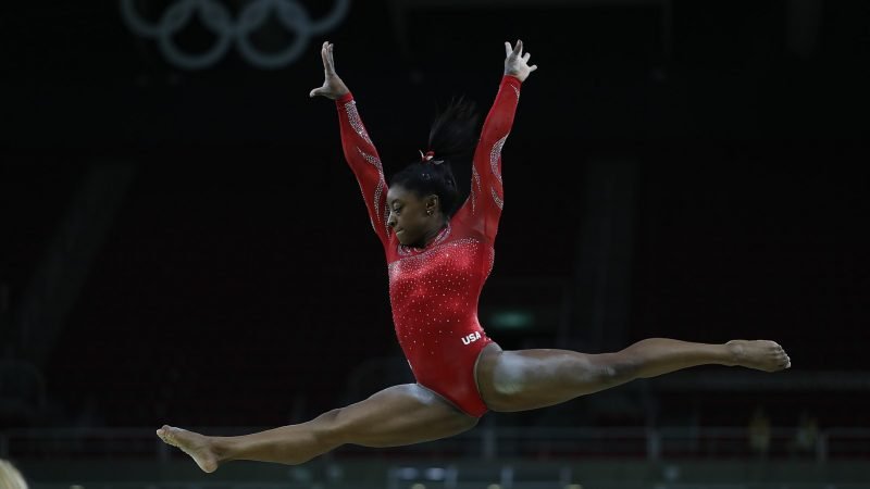 Simone Biles feeling Olympic pressure