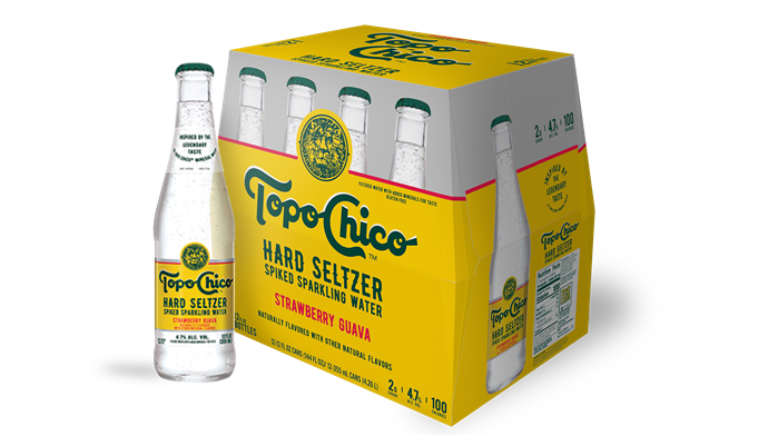 Topo Chico Hard Seltze debuts Glass bottles