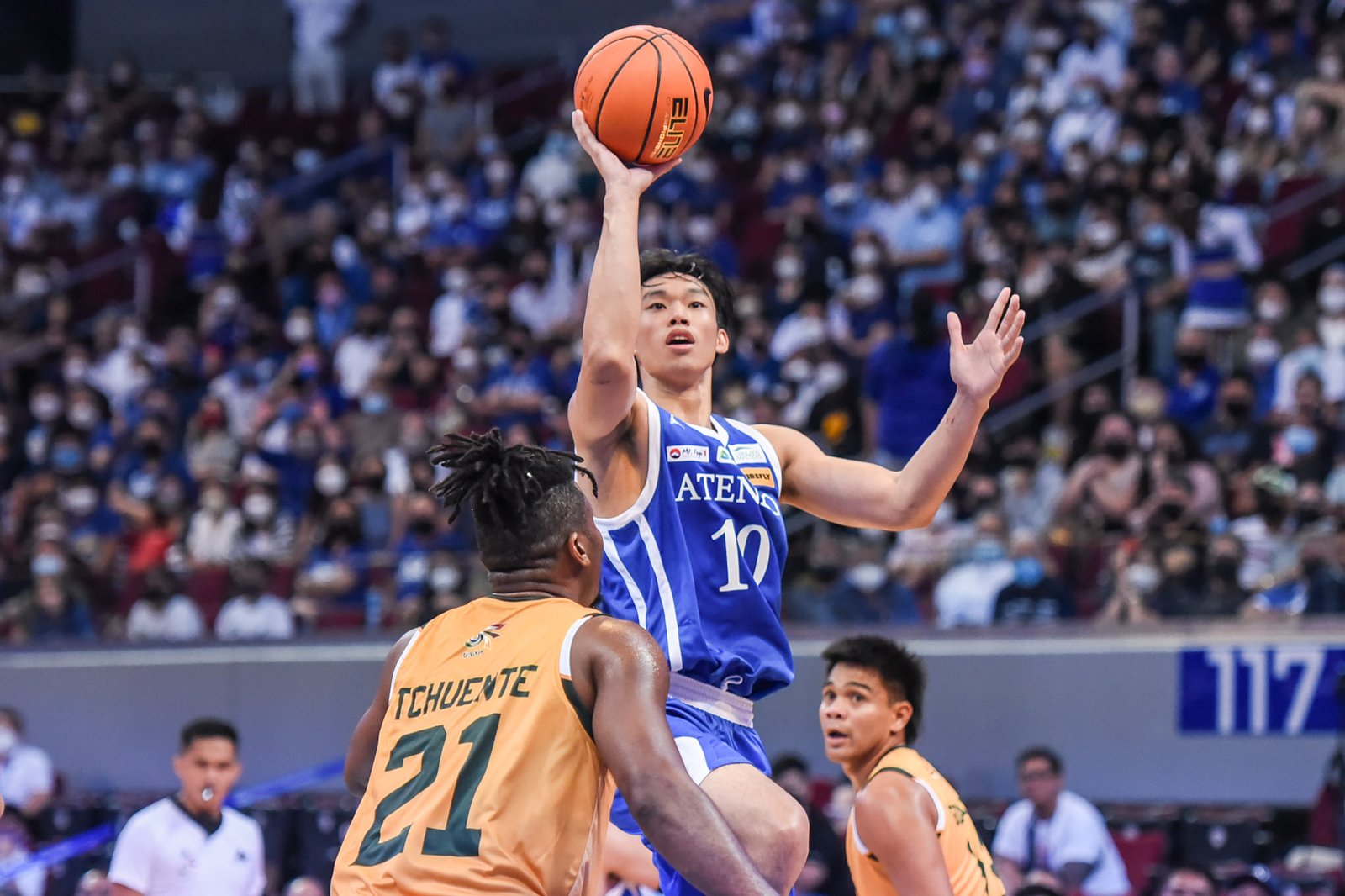 Dave Ildefonso of the Ateneo Blue Eagles. [UAAP photo]