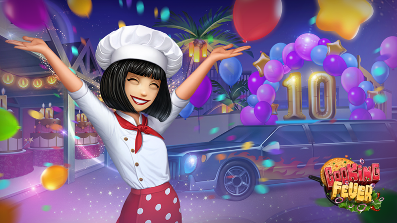 Cooking Fever Celebrates 10th Anniversary with Guinness World Record Burger Challenge