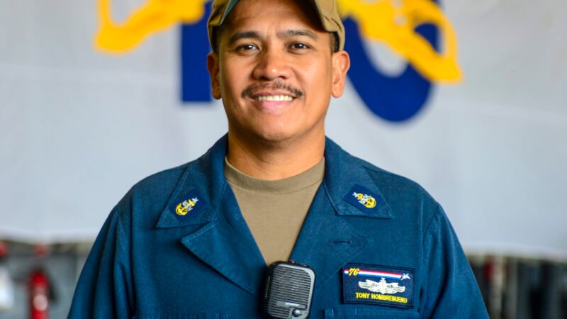 Filipino Navy Veteran achieves milestone aboard USS Ronald Reagan: A 25-Year Journey of Leadership and Service