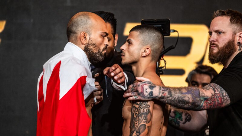 BRAVE CF 91: Staredowns Ignite Tensions Ahead of Historic Fight Night in Bahrain