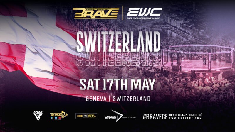 BRAVE Combat Federation set to make historic debut in Switzerland with BRAVE CF 94