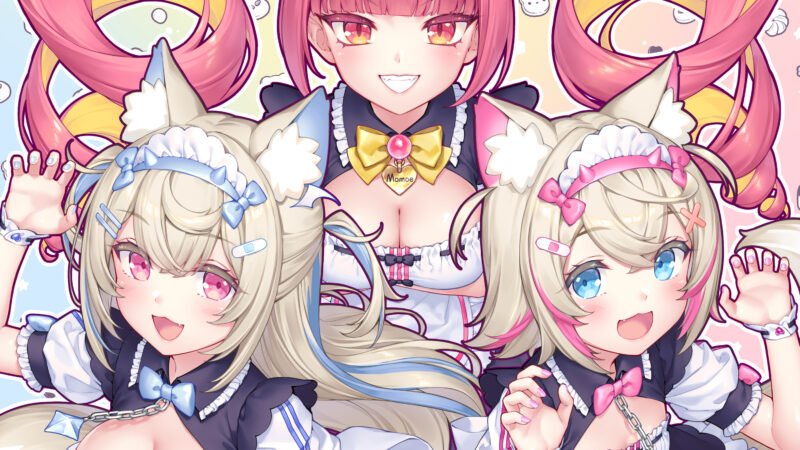 Aiobahn +81 and FUWAMOCO unite for dreamy Nekopara ending theme ‘side by side’
