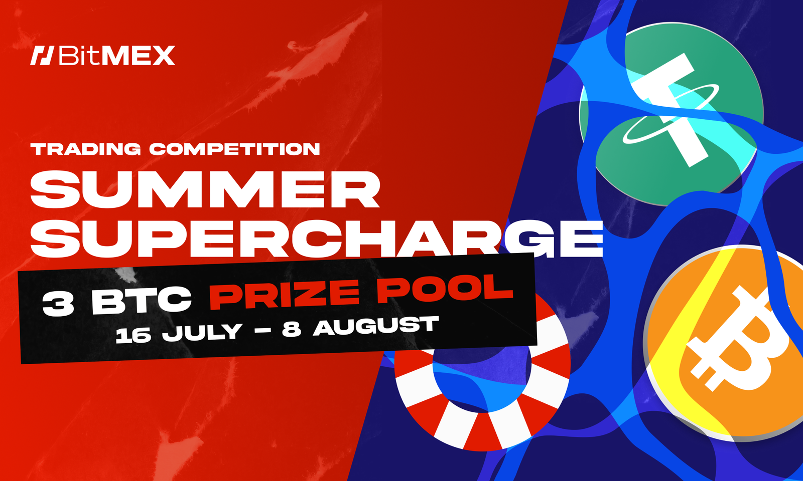 BitMEX kicks off Summer Supercharge Trading Competition with 3 BTC prize pool and more