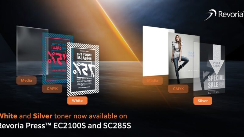 FUJIFILM adds White and Silver to Revoria Press color lineup for premium print innovation