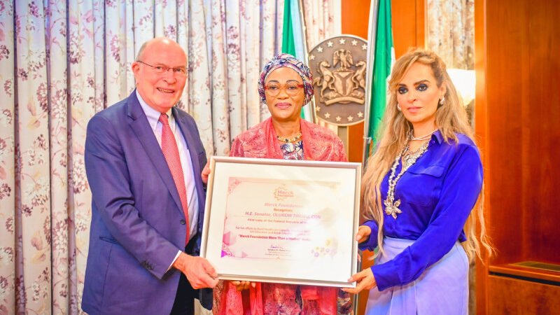 Merck Foundation partners with Nigeria’s First Lady to expand healthcare and education programs
