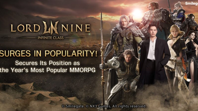 LORDNINE: Infinite Class dominates Southeast Asia MMORPG charts after grand launch