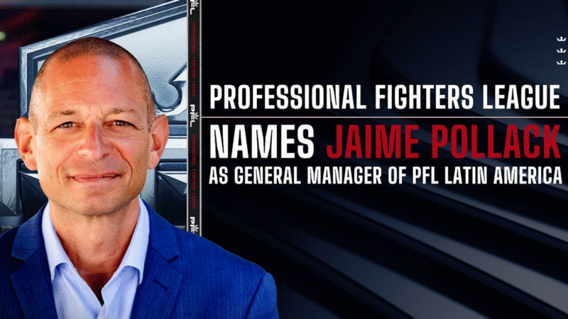 PFL names Jaime Pollack as General Manager to spearhead Latin America expansion