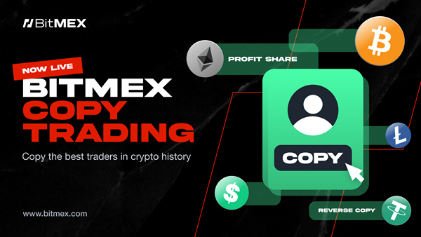 BitMEX launches copy trading and reverse copy trading for crypto derivatives