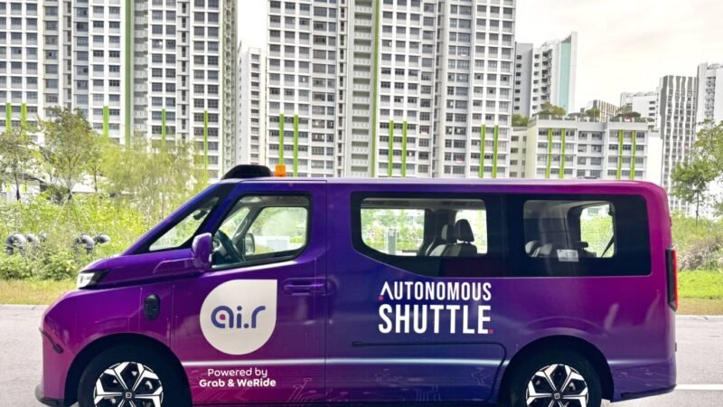 WeRide and Grab launch Singapore’s first autonomous shuttle service in Punggol