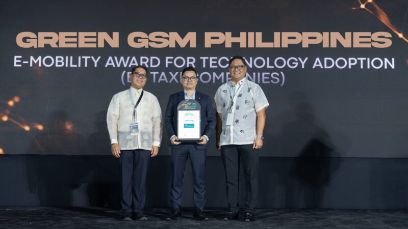 Green GSM wins E-Mobility Award for leading the Philippines’ electric transport shift