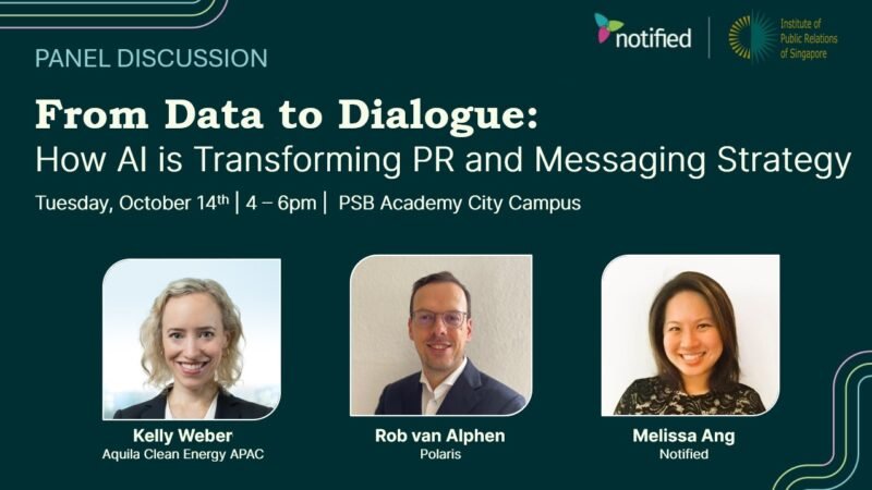 IPRS and Notified to host AI-focused panel on transforming PR strategies