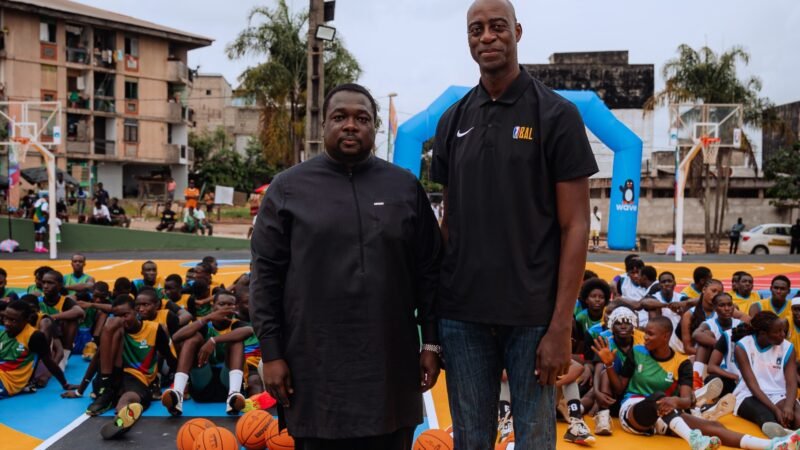 BAL renovated court Côte d’Ivoire highlights push to expand youth access to basketball