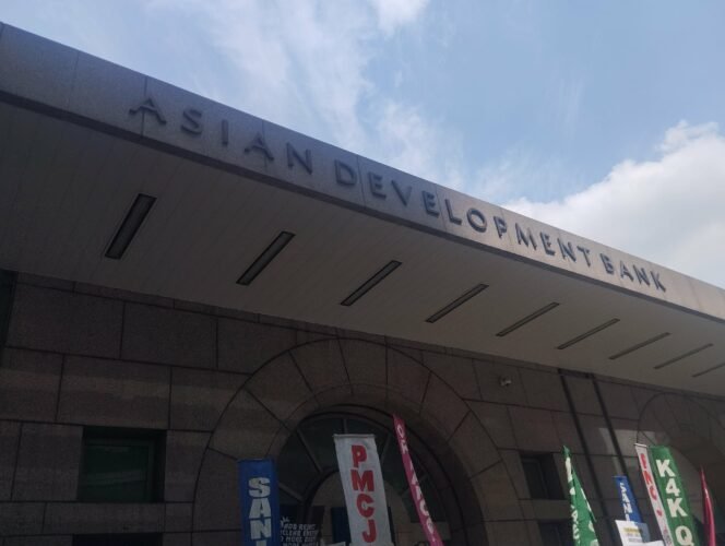 Community groups rally against ADB’s revised Energy Policy amid rising climate concerns.