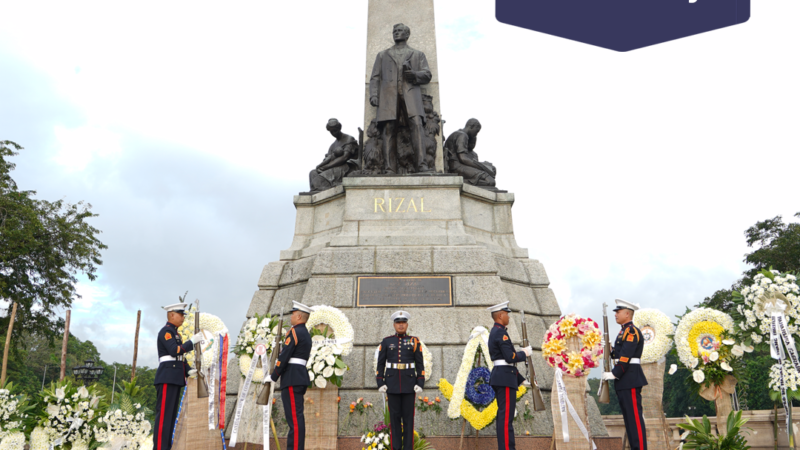 Changing of the Guard Ceremony and Silent Drill Exhibition to headline Rizal Day 2025 rites