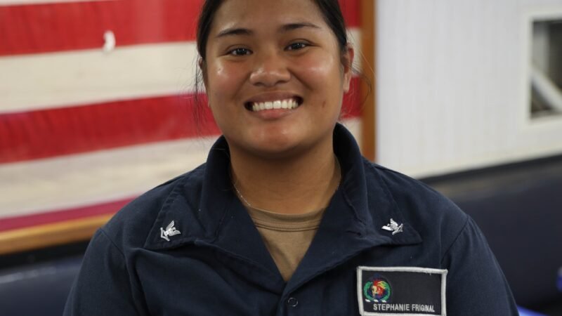 Stephanie Friginal U.S. Navy sailor excels aboard USS Chung-Hoon, drawing inspiration from Filipino heritage