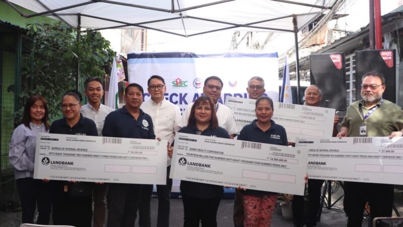 SHFC delivers land acquisition support to Pasig City communities