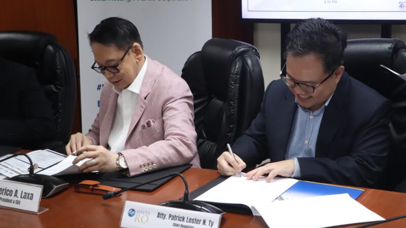 SHFC partners with MWSS to provide discounted water for low-income families