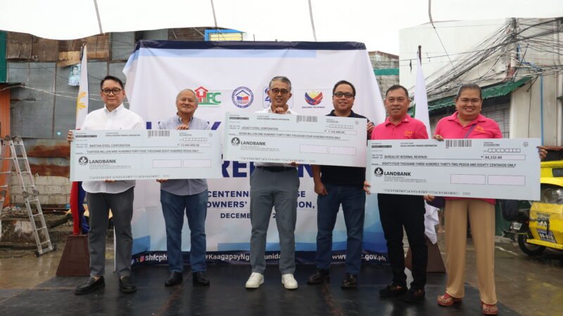 SHFC delivers over Php21 million for Pasig community’s push toward secure land ownership
