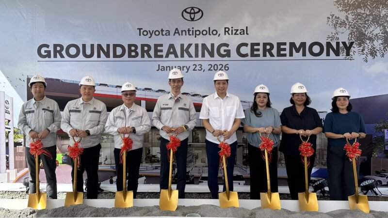 Toyota Antipolo dealership breaks ground to expand mobility in Rizal
