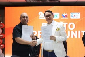 SHFC and LRA officials during the MOA signing on January 20.