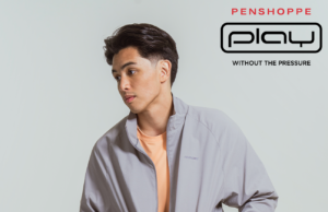 Pole vaulter Elijah Cole represents everyday movement in Penshoppe Play.