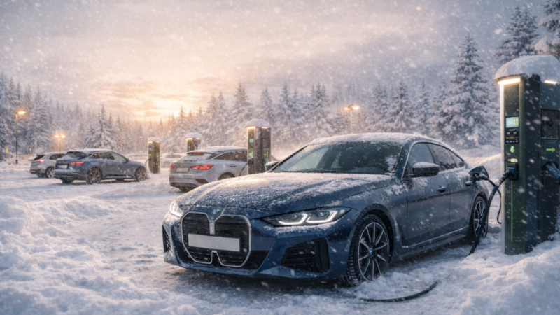 BMW i4 tops list of electric vehicles most durable in winter
