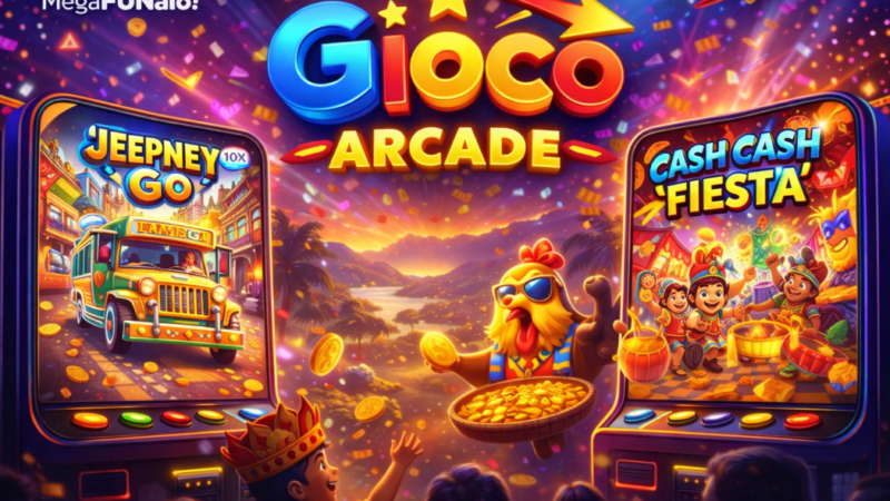 megaFUNalo! launches Gioco Arcade, bringing Pinoy-inspired games to online players