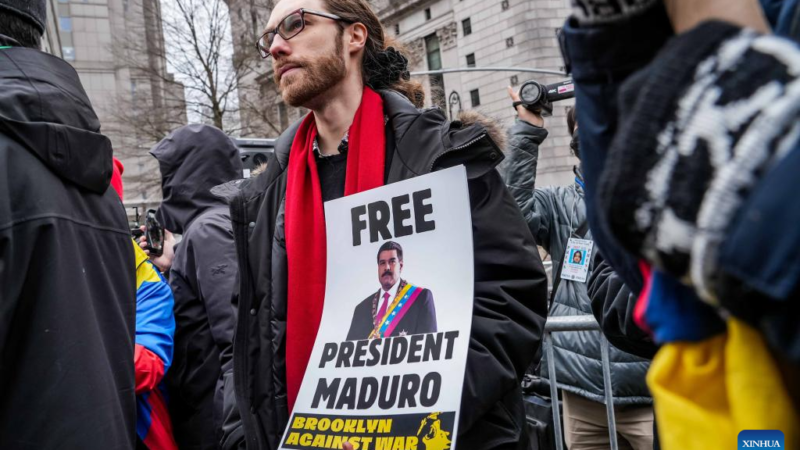 Venezuelan President Maduro pleads not guilty in New York court