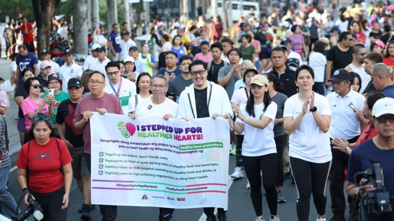 Philippine Heart Month walk in QC boosts push for healthier food policies