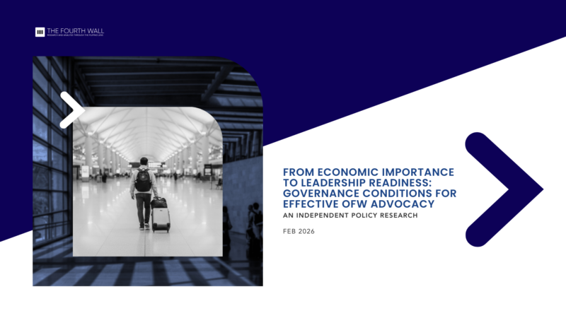 OFW Study: Leadership Action Matters More Than Policy During Overseas Crises