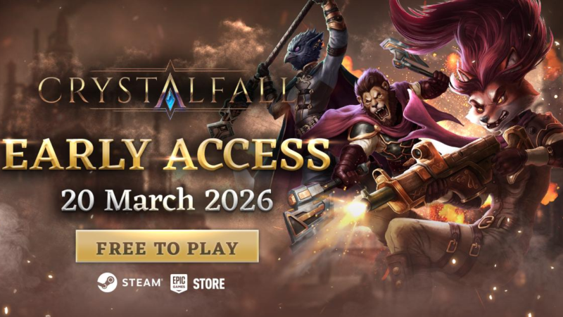 Crystalfall early access launches March 20 after Steam Next Fest success