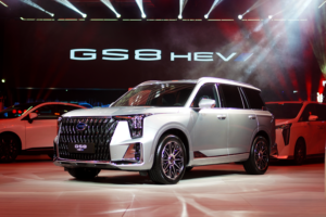 GS8 HEV showcased with bold design and hybrid technology