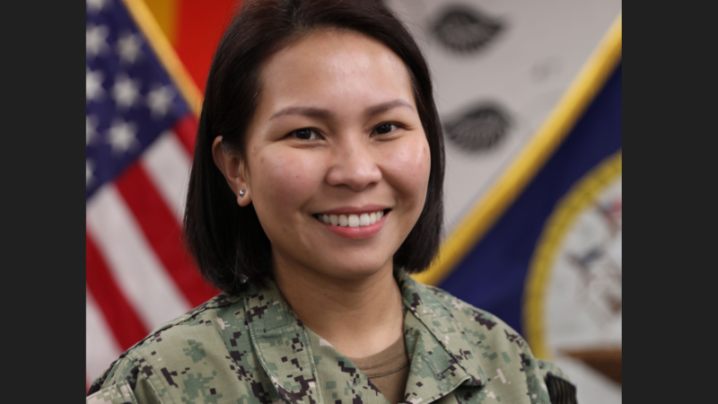 Filipina sailor earns top navy honor while building future for family