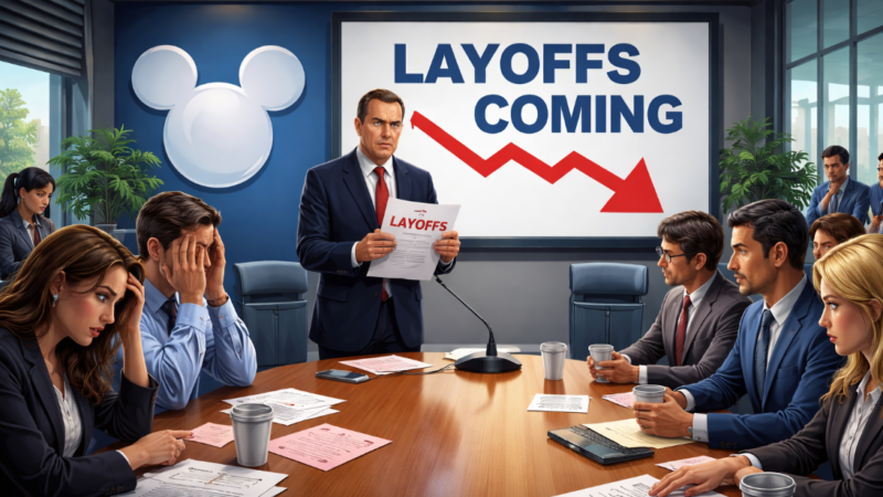Disney Plans Major Layoffs Under New CEO as Industry Pressures Mount