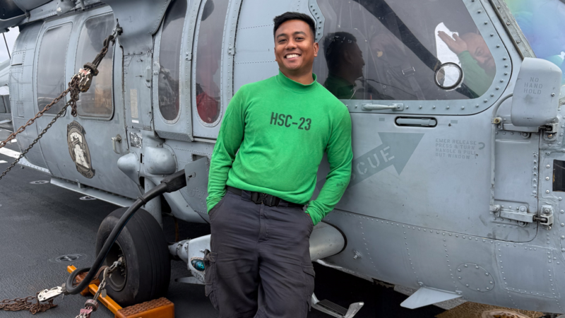 Filipino sailor supports NASA Artemis II crew recovery mission in Pacific