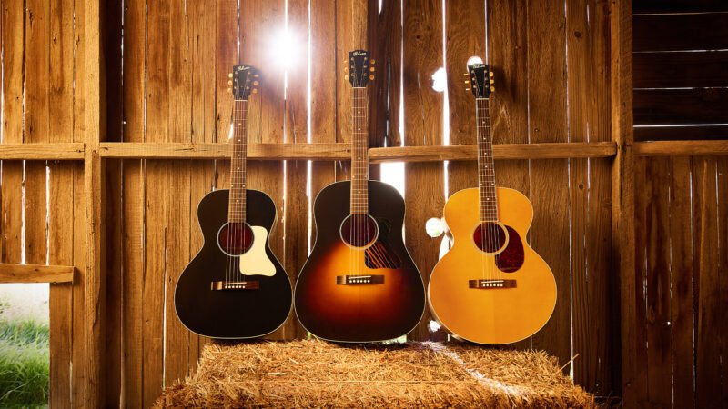 Gibson Century Collection celebrates 100 years of flat-top acoustic guitars