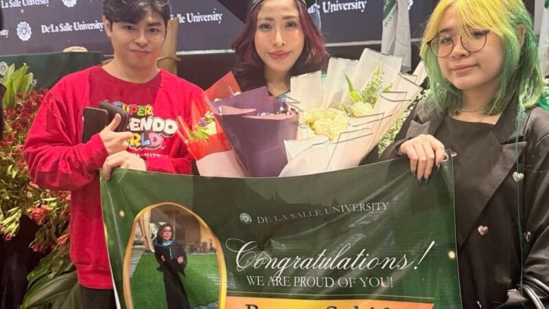 Mother proves dreams have no deadline after finishing degree at DLSU